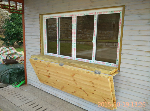 苏州胥门百花洲公园小木屋